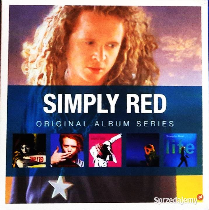Zestaw 5 Płytowy Albumy CD SIMPLY RED Wersja śląskie Katowice sprzedam