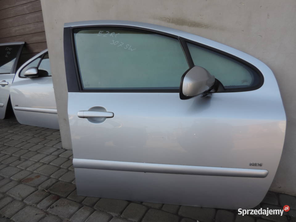 PEUGEOT 307 SW KOLOR EZRC DRZWI LEWY PRZÓD Motoryzacja Nowy Sącz