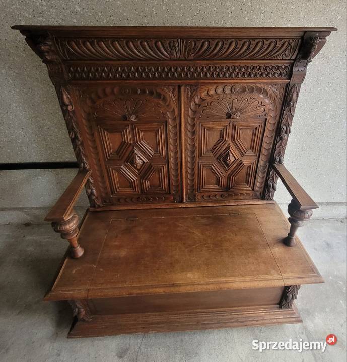 ŁAWKA ZE SKRZYNIĄ Skrzynie ogrodowe Nysa