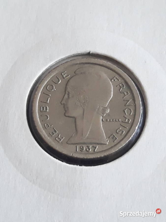 Żeton TelefonicznyFrancja 1937 r Konin