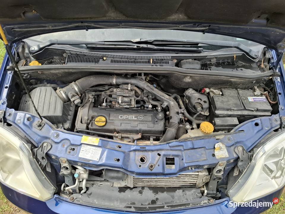 Opel Meriva A 17 dti 2004 Motoryzacja Średnie Duże