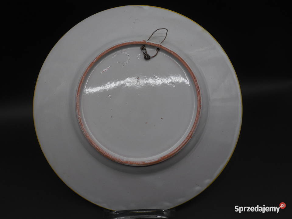 Ceramiczny talerz Czechy wielkopolskie Raszków