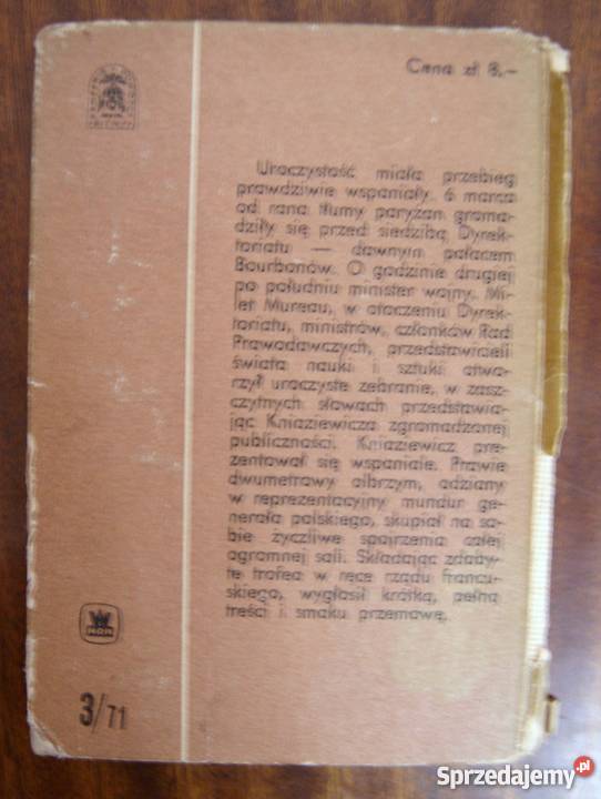 Joanna Zimińska Generał Karol Kniaziewicz BKD lubelskie Parczew sprzedam