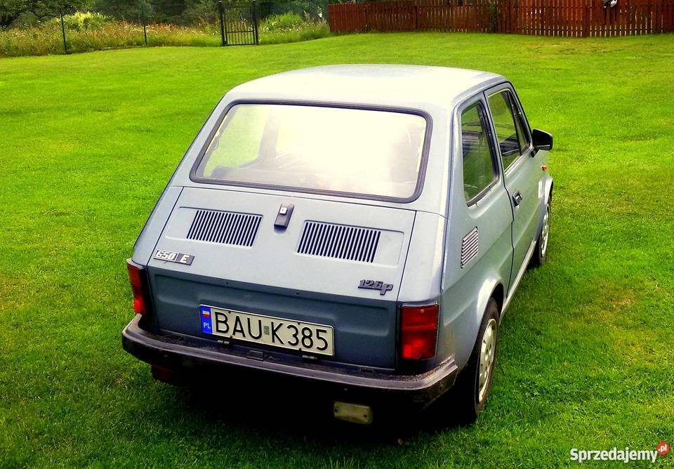 Fiat 126p 650 E Maluch kupiony w polskim salonie Augustów