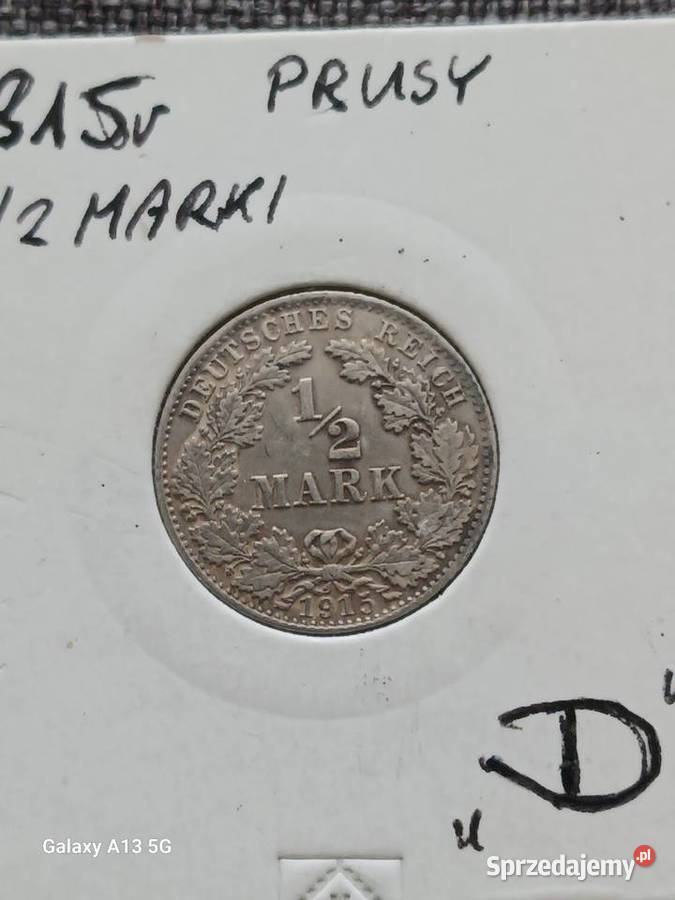 12 Marki Prusy 1915 r men D Konin