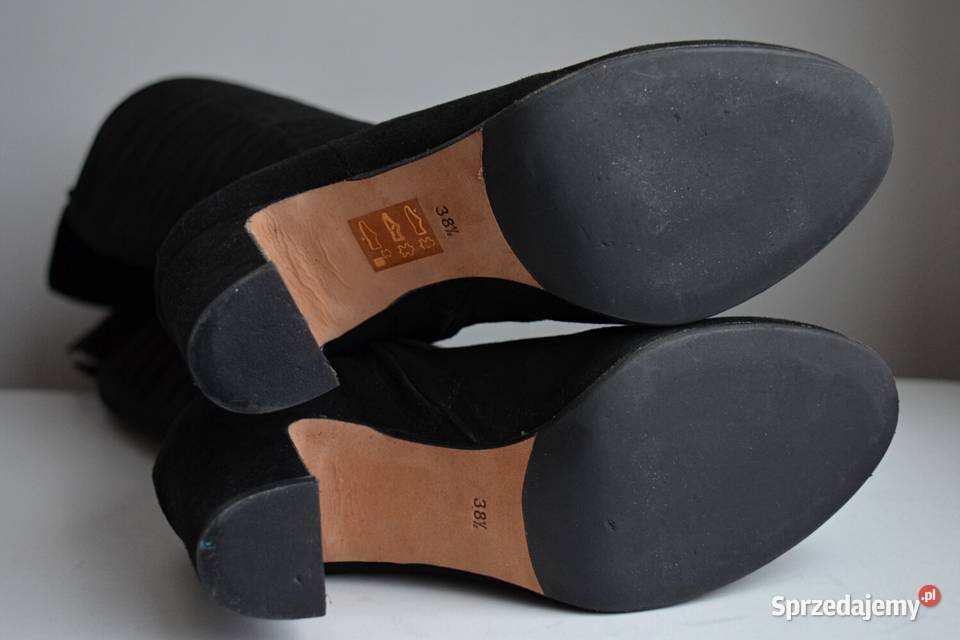 GENIALNIE SKROJONE kozaki muszkieterki Ann Tuil 25cm Białystok sprzedam