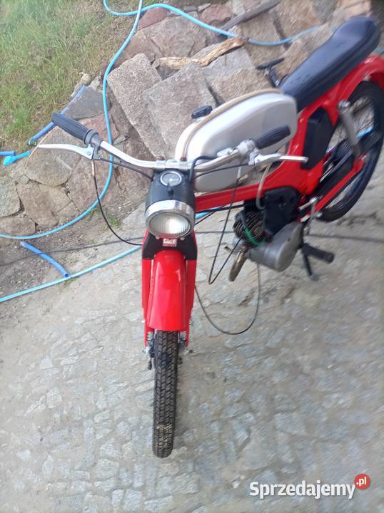 Motorower komar zarejestrowany