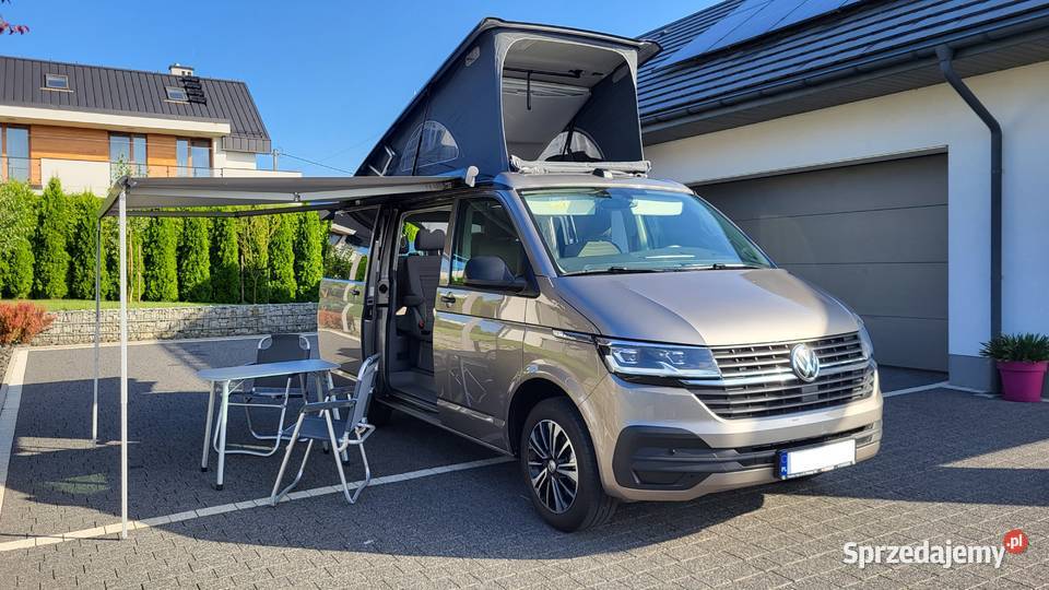 Volkswagen California DSG, Salon Polska, Bezwyp. 7os. FV 23% Kamper