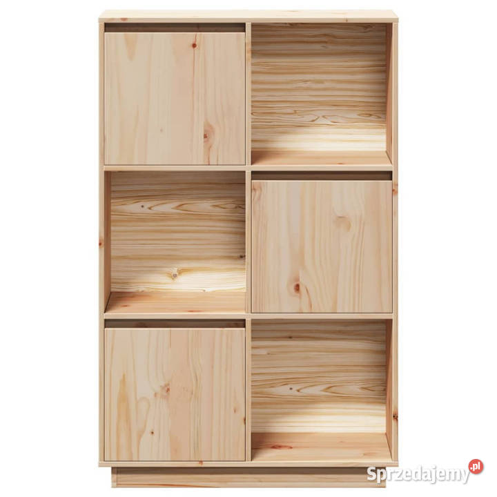 Szafka 74x35x117 lite drewno sosnowe WM814364