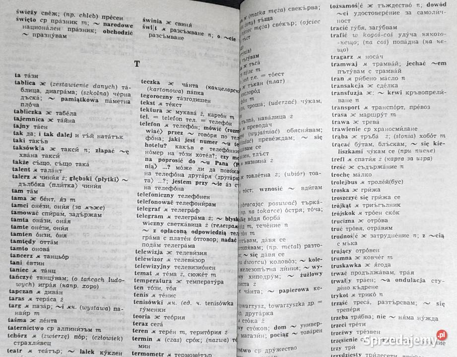 Słownik minimum Bułgarsko polski i polsko Chełm sprzedam