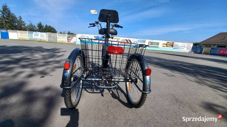 Rower trójkołowy elektryczny Kamrad Lewin Brzeski