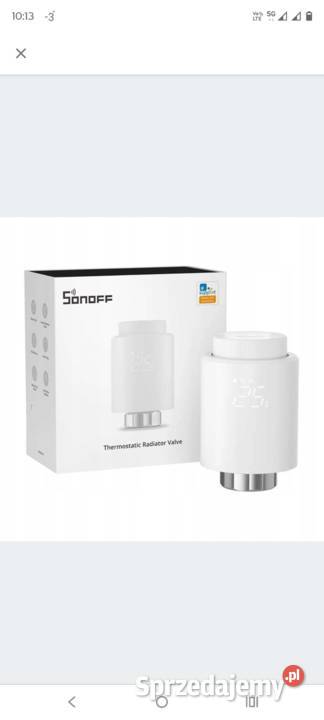 Sonoff głowica grzejnikowa Zigbee TRVZBR Głowice i zawory