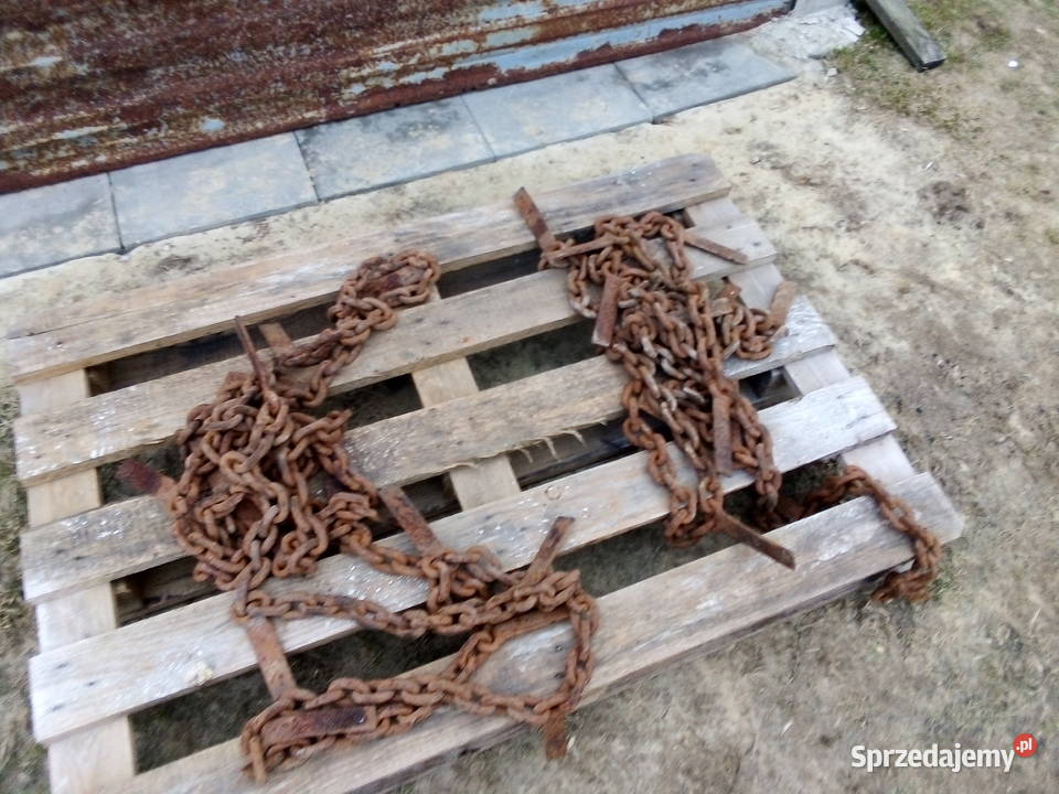 Łańcuchy taśmy rozrzutnika czarna białostocka Piaski