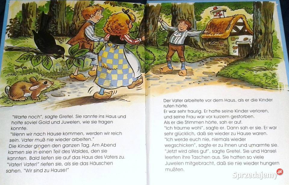 Hansel and Gretel Marchen zur guten nacht Pam Bajki i wierszyki