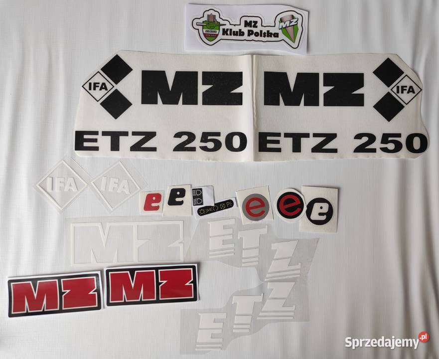 MZ ETZ 250 naklejki Przeworsk