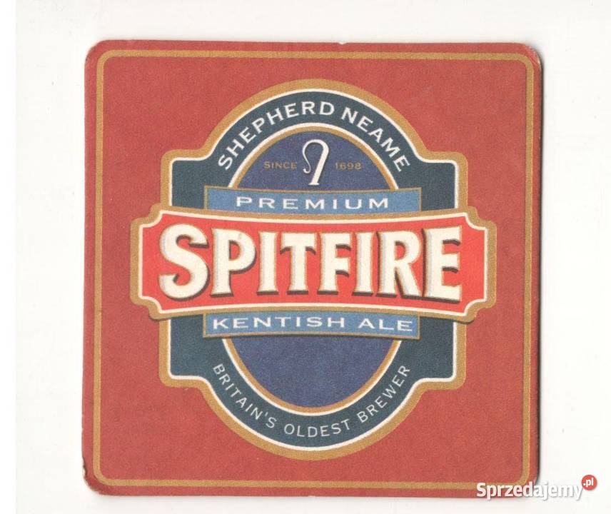 Spitftre podstawka do piwa 3 Birofilistyka