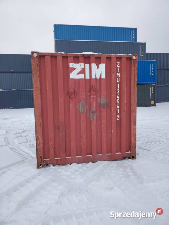 Sprzedam kontenery morskie używane 20DVJanów Janów Lubelski sprzedam