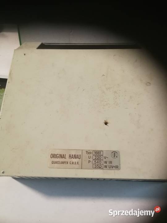 Lampa kwarcowa Hanau Dom i Ogród Ostrów Wielkopolski