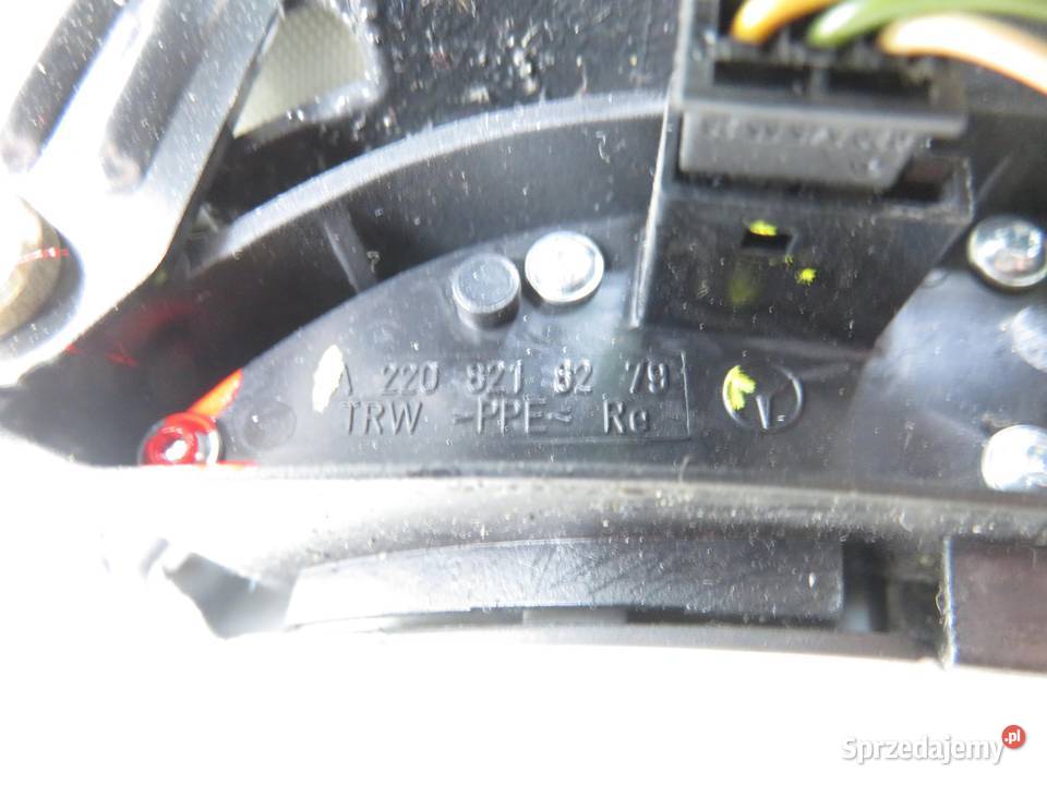 PODUSZKA KIEROWCY MERCEDES W220 2204602598