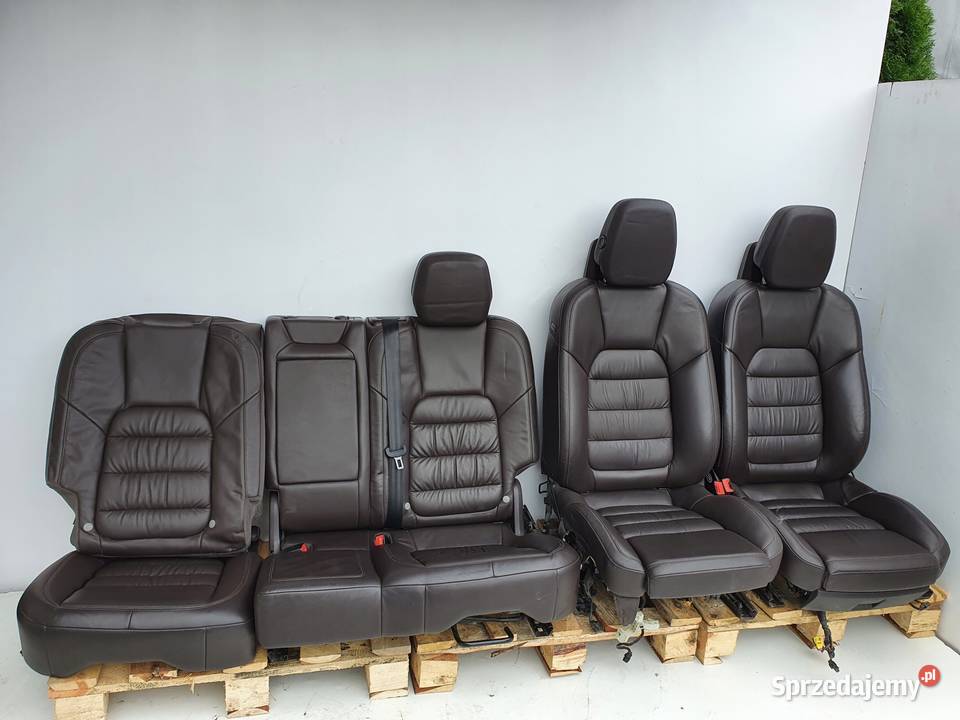 Porsche Cayenne FOTELE KOMPLET FOTELI europa DVD