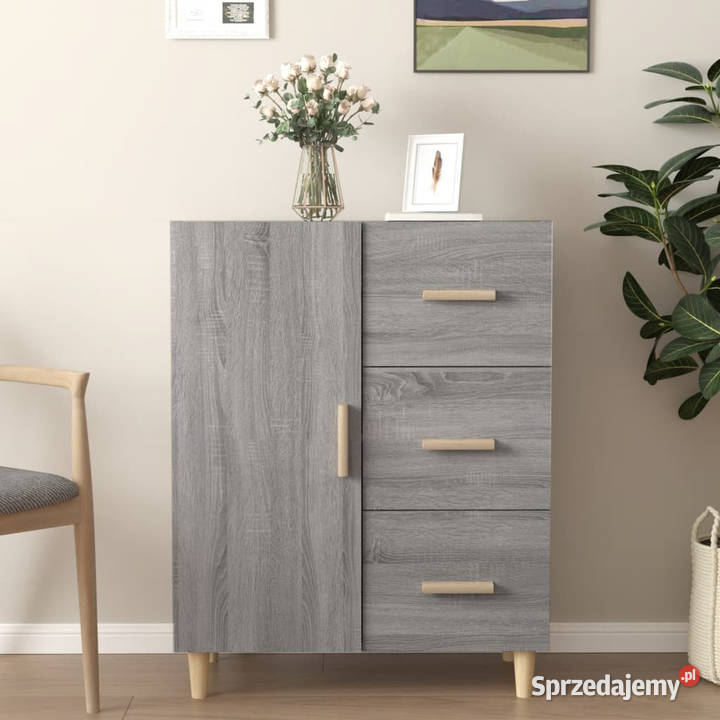 Szafka szary dąb sonoma 695x34x90 materiał Warszawa
