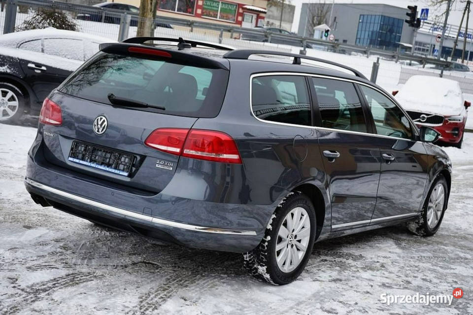 Volkswagen Passat 20TDI Klima NAVI 2013r serwis przyciemniane szyby Płock