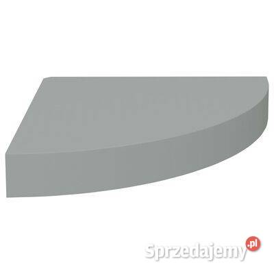 vidaXL Narożna półka ścienna szara 25x25x38 mazowieckie