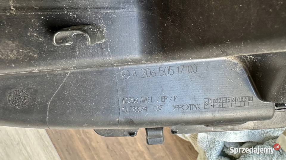 MERCEDES CKLASA 206 AMG KIEROWNICA POWIETRZA