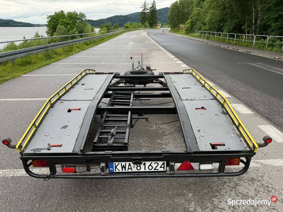 Przyczepa laweta SAM DMC 1600 remoncie długie Wadowice