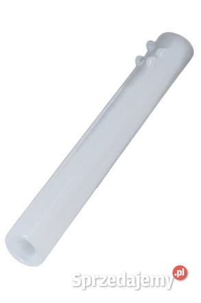 Szklana Lufka do Palenia Suszu Biała z śląskie Ostrowy nad Okszą