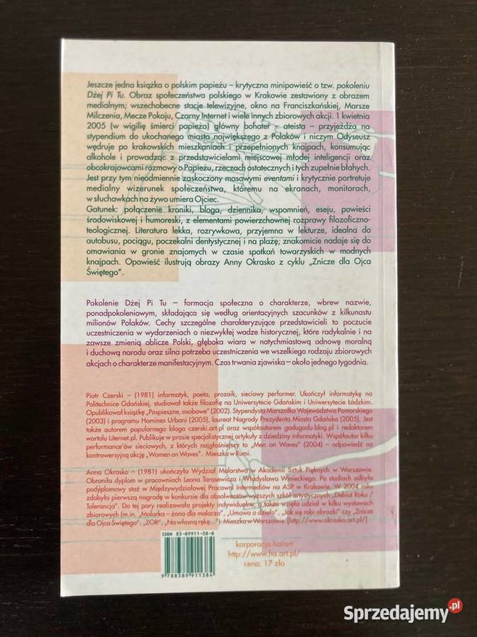 Piotr Czerski Ojciec odchodzi praktycznie nowa Elbląg