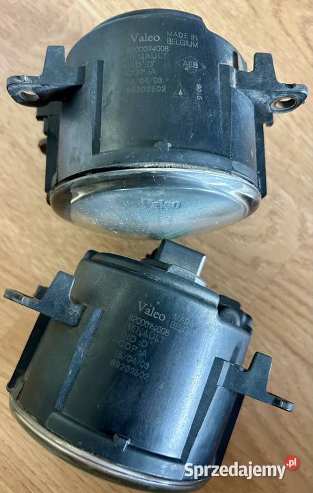 Halogeny lampy przeciwmgielne Valeo do Renault Warszawa
