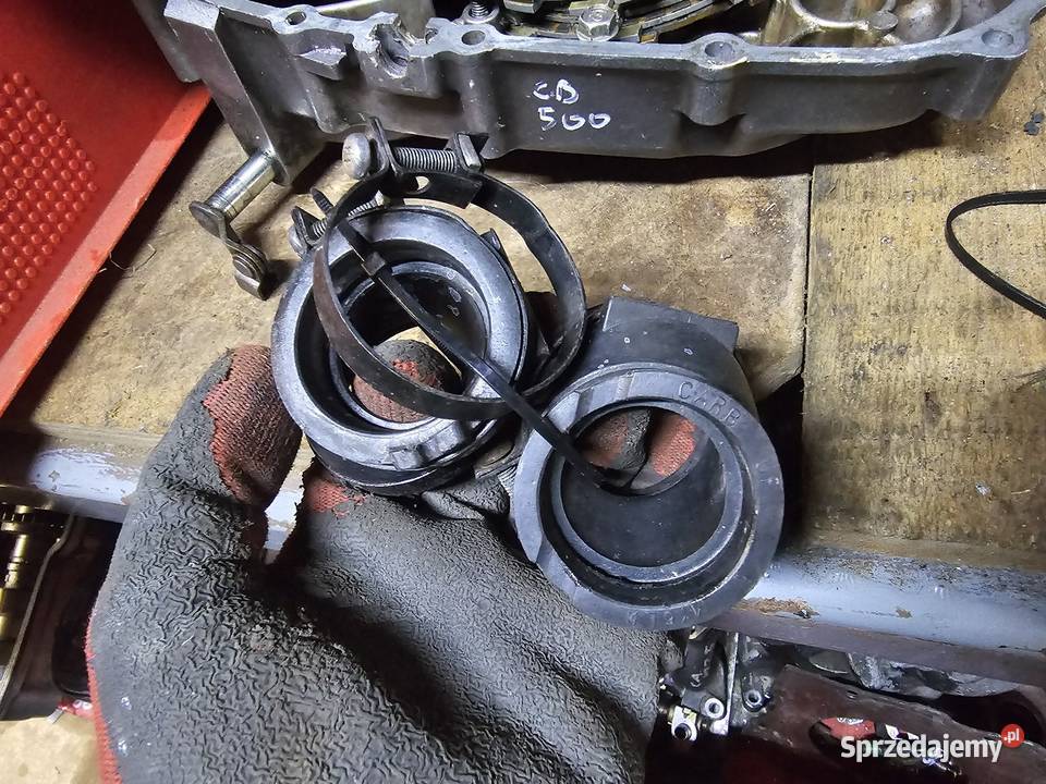 Honda CB 500 króćce ssące CB500 gumy dolotowe dolnośląskie