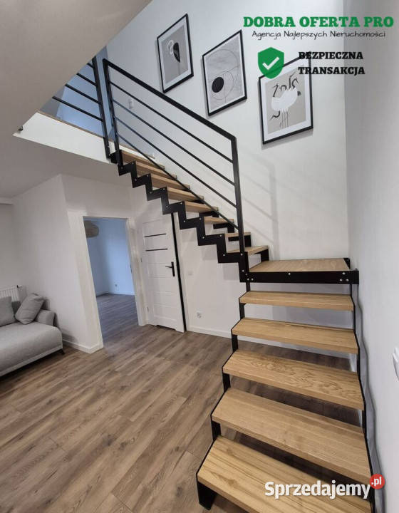 Nowe 3pokojowe dwupoziomowe 60 m garaż 2025 Piętro 4 Gdańsk