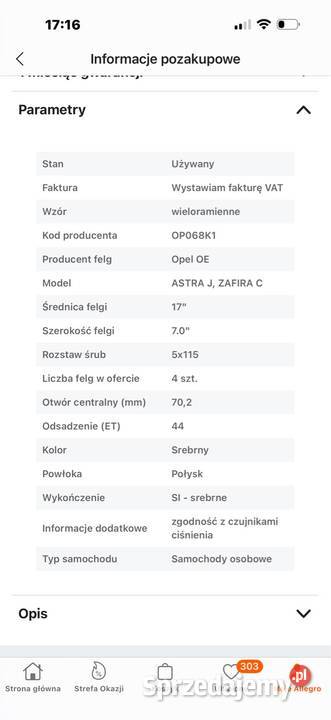 Koła Opel 5x115 łódzkie Luboszewy