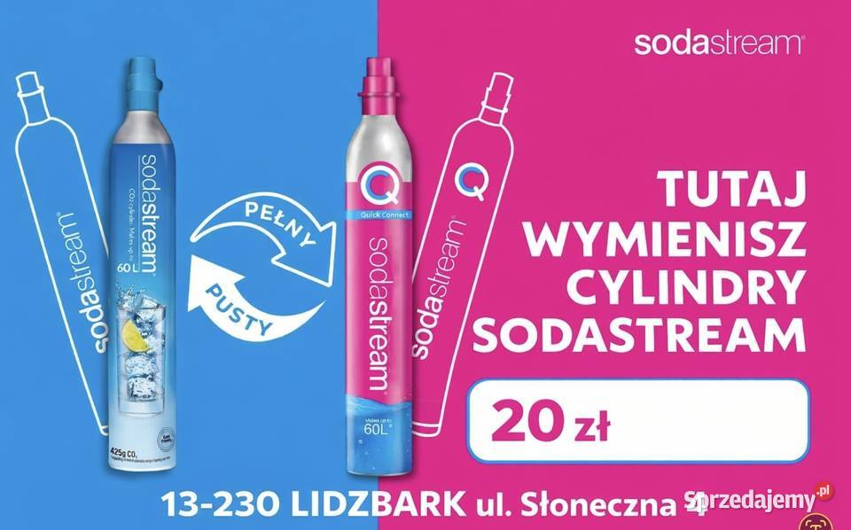 Sodastream sprzedaż NAJTANIEJ 20 Lidzbark