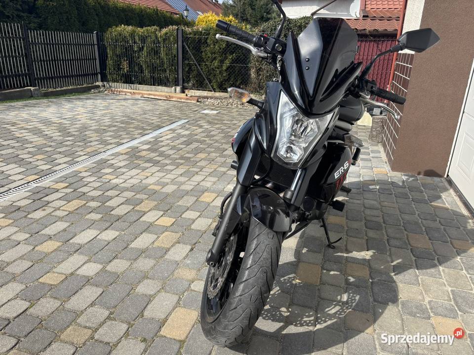 Kawasaki ER6N A2 35Kw elektryczny starter sprzedam