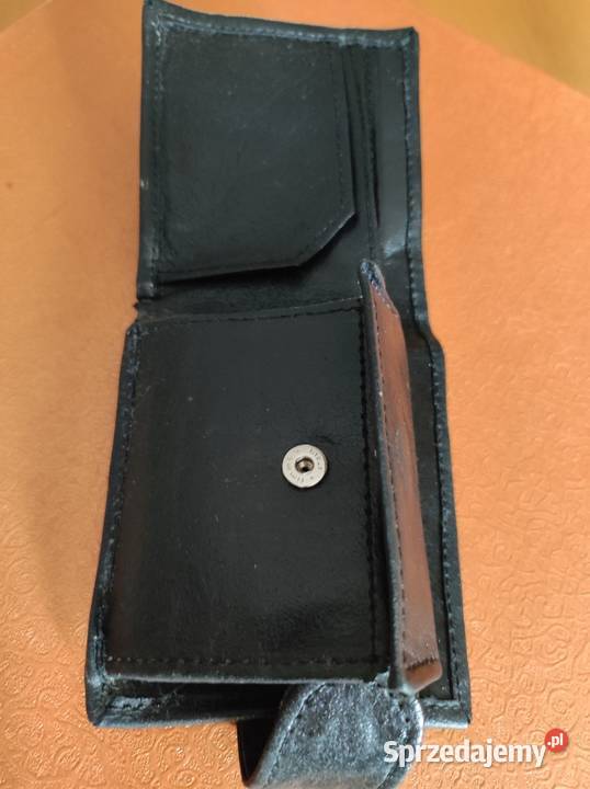 skórzany skórkowy portfel ze skóry męski damski Kielce