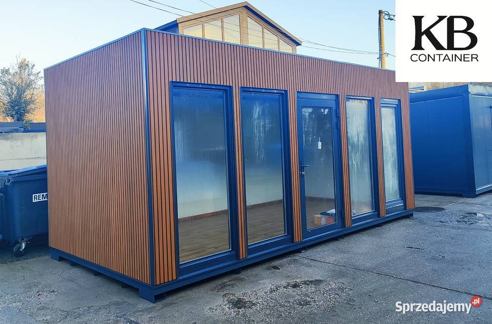 Przeszklone biuro 60 x 30 m Kontener 60 x 30 m z Kędzierzyn-Koźle