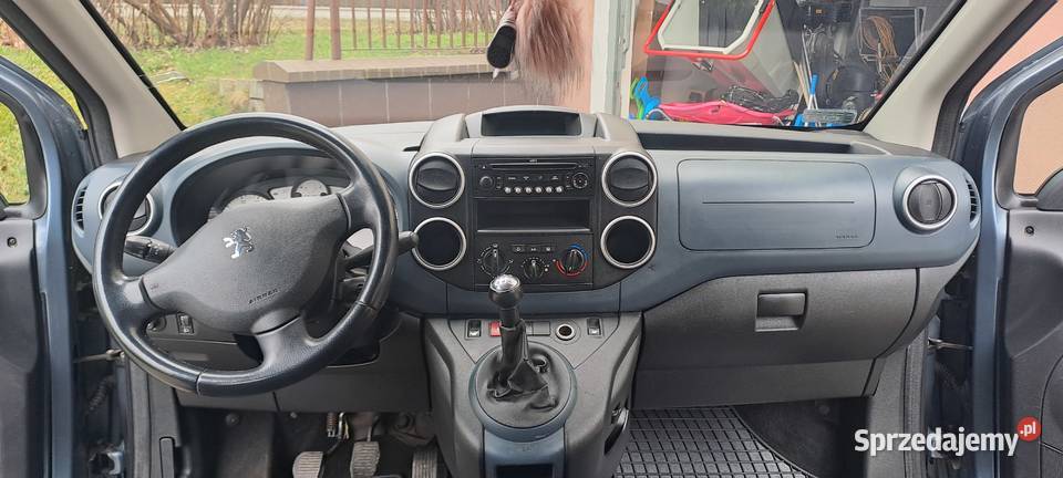 Peugeot Partner Tepee 16 90 benzyna lpg manualna mazowieckie Pruszków