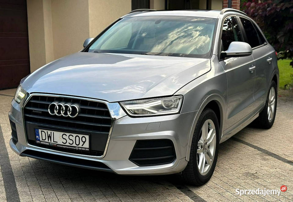 Audi Q3 Audi Q3 20TFSI 211 Quattro S Tronik podgrzewane fotele Samochody osobowe Wrocław