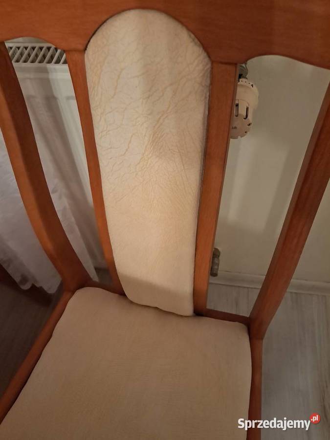 Krzesła i stół PRL odrestaurowane kujawsko-pomorskie Bydgoszcz sprzedam