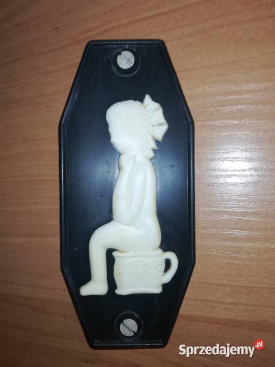 Zawieszka do WC Retro Vintage lata 70te XX Antyki, Sztuka, Kolekcje