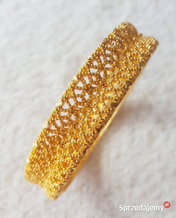Nowa bransoletka arabska złoty kolor bransoleta Szczecin sprzedam