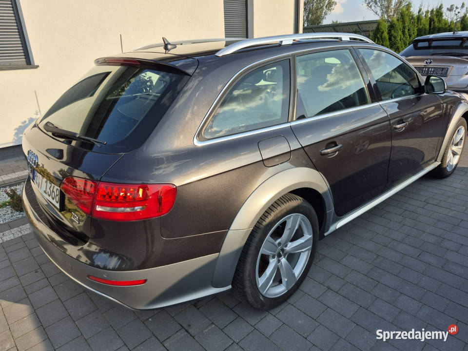 Audi A4 Allroad xenon led navi chromy ładny s manualna Drelów