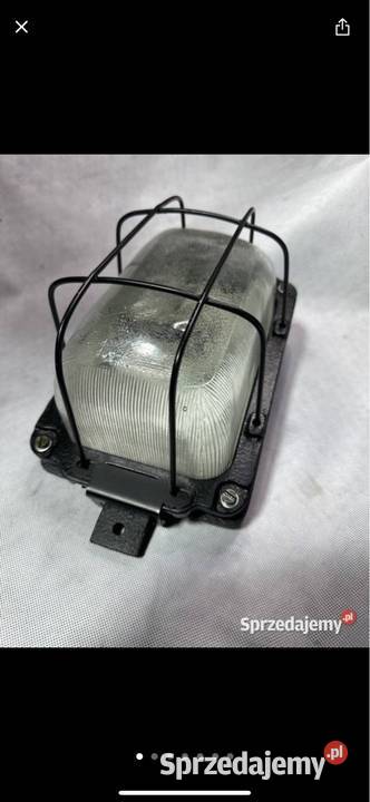 Lampa retro kinkiet typ OK11 75W odrestaurowana Gliwice