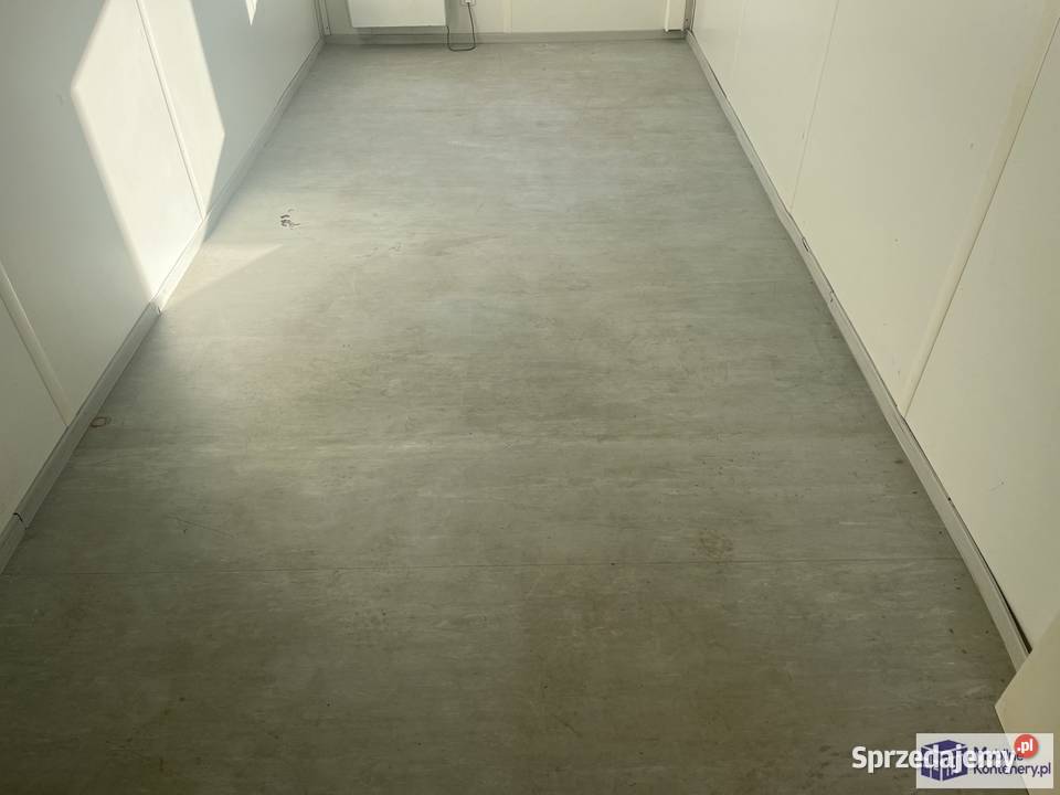 KONTENER BIUROWY SOCJALNY Z PRZEDSIONKIEM Biuro
