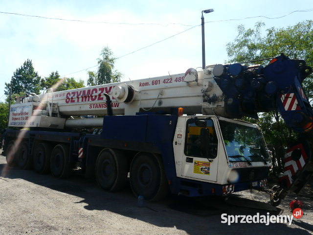 Dźwig Żuraw KRUPP KMK 6200 200t na części Dąbrowa Górnicza