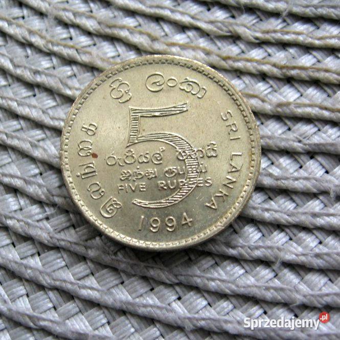 Sri Lanka 5 Rupi 1994r