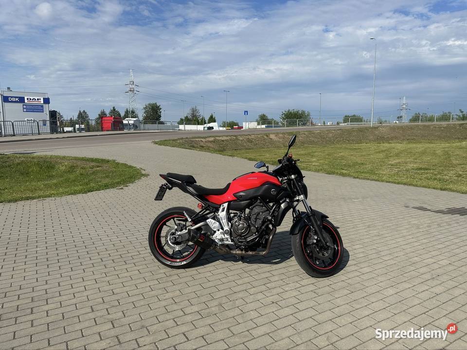 Yamaha MT07 Stan Idealny podlaskie Białystok